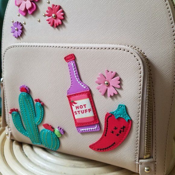 Kate Spade Tomi New Horizons Cactus Backpack - Picture 8 of 9